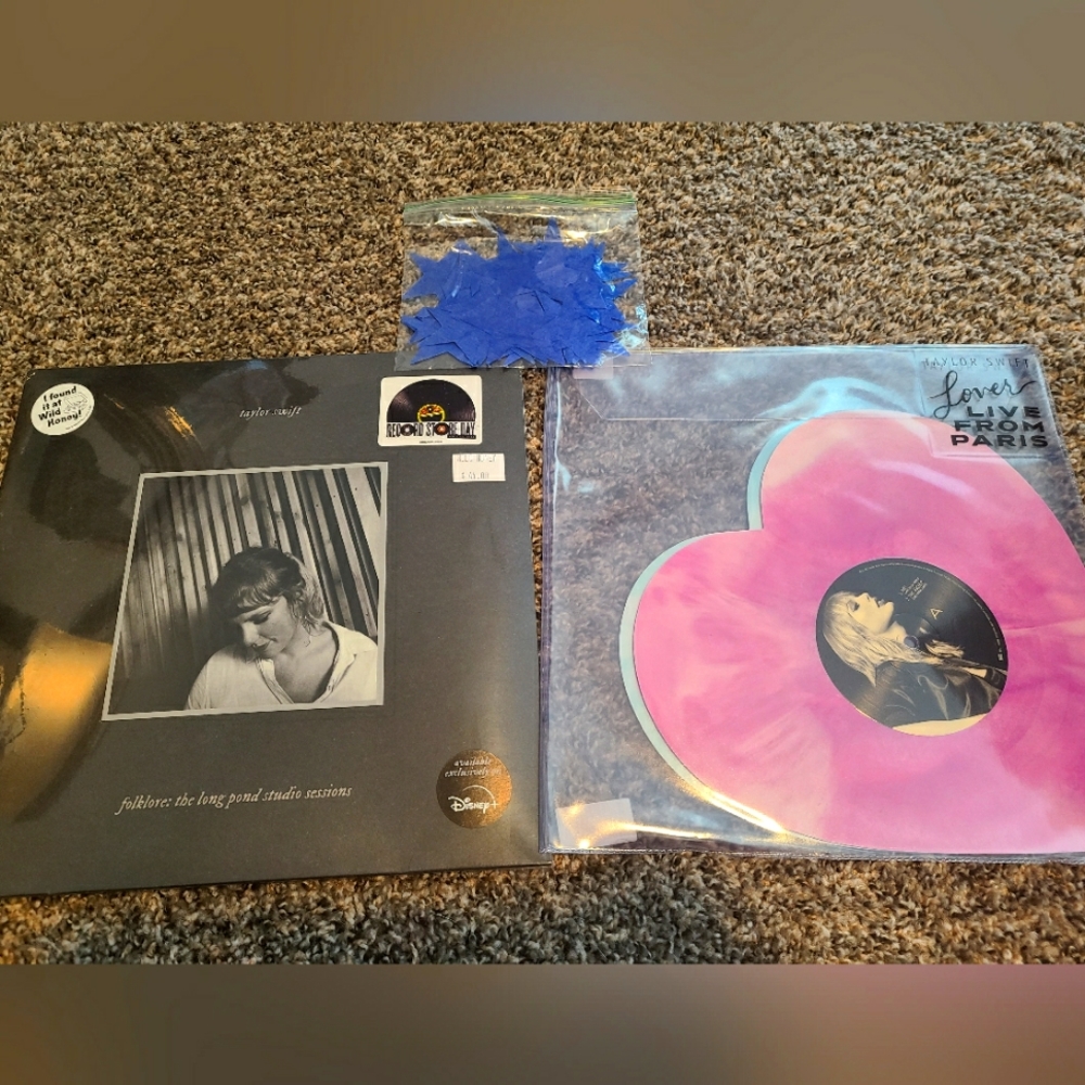 Taylor Swift RSD & Lover Live from Paris Vinyls